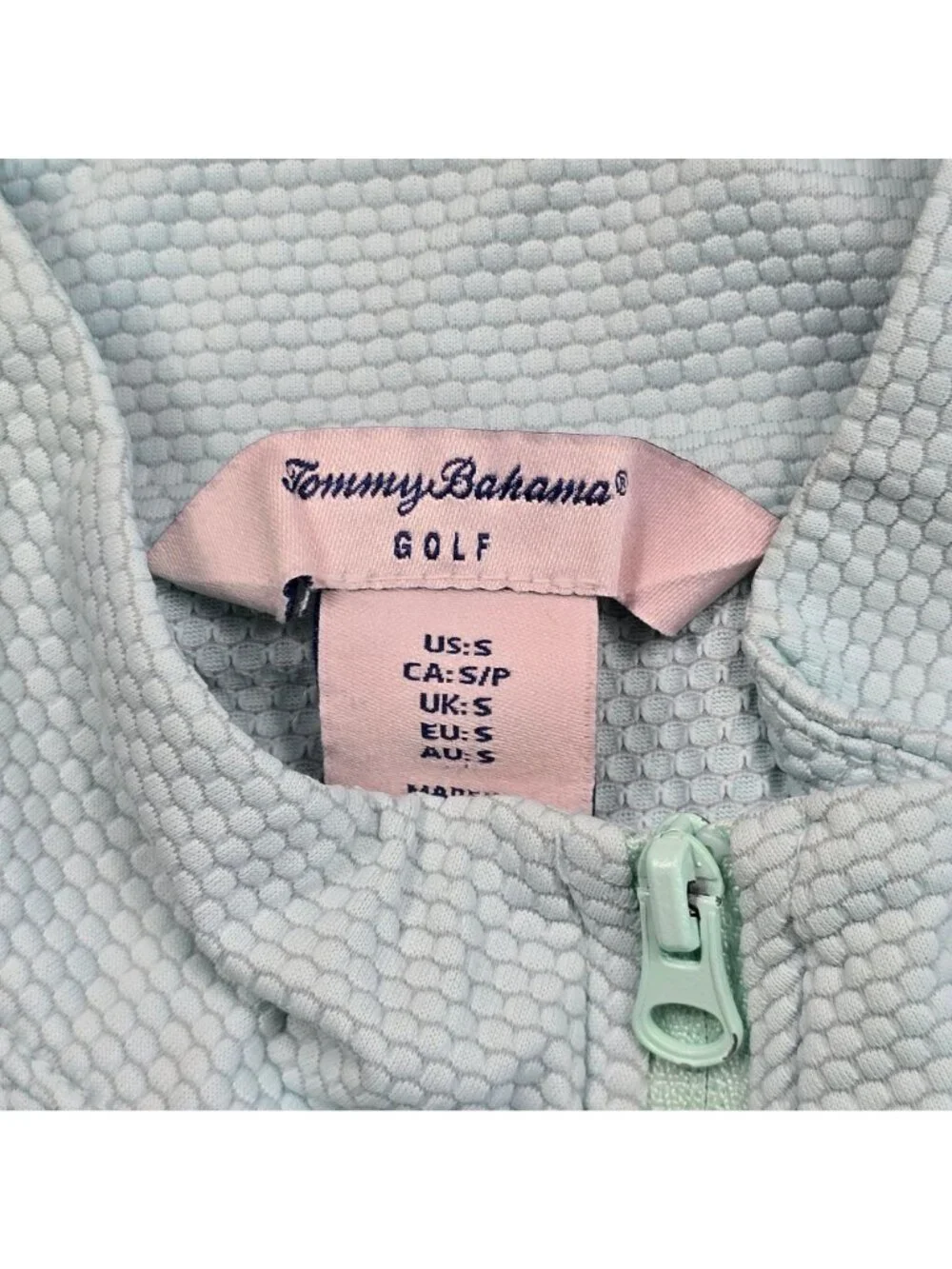 Tommy Bahama Womens Jacket Shirt & Skort Golf Set Small Mint Green Stretch
